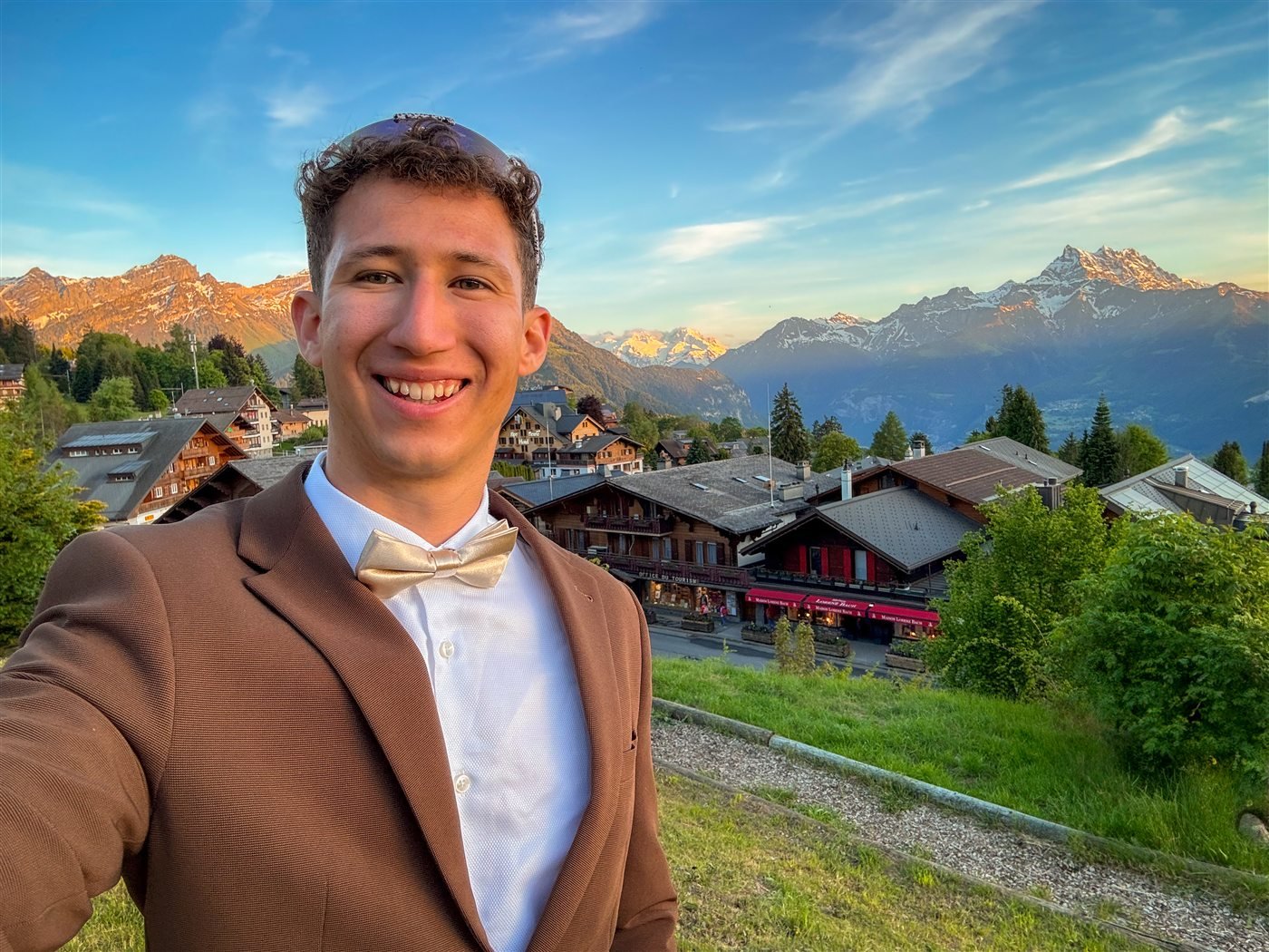 David en Suiza